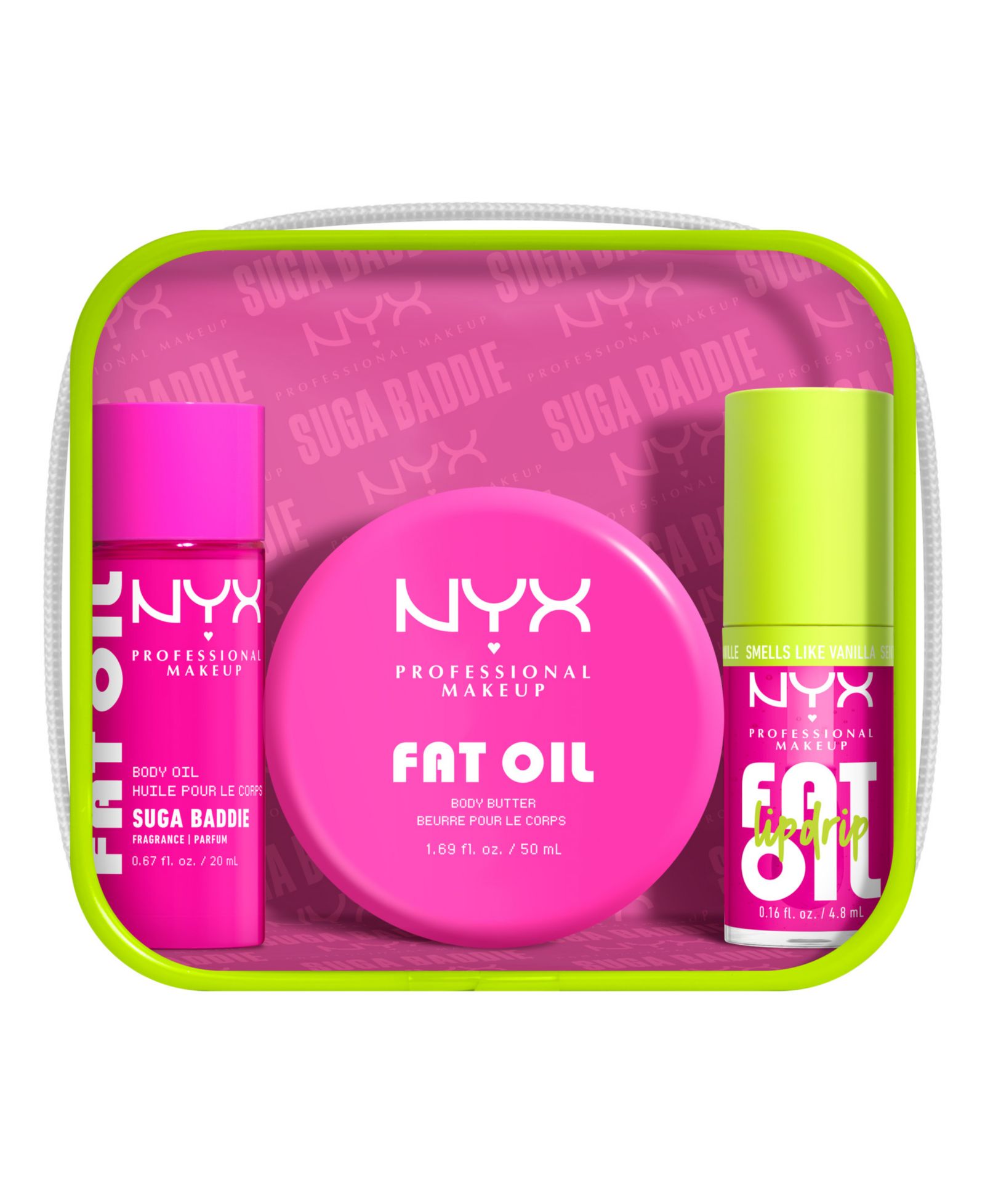 NYX Professional Makeup 3-Pc. Fat Oil Body Butter Kit