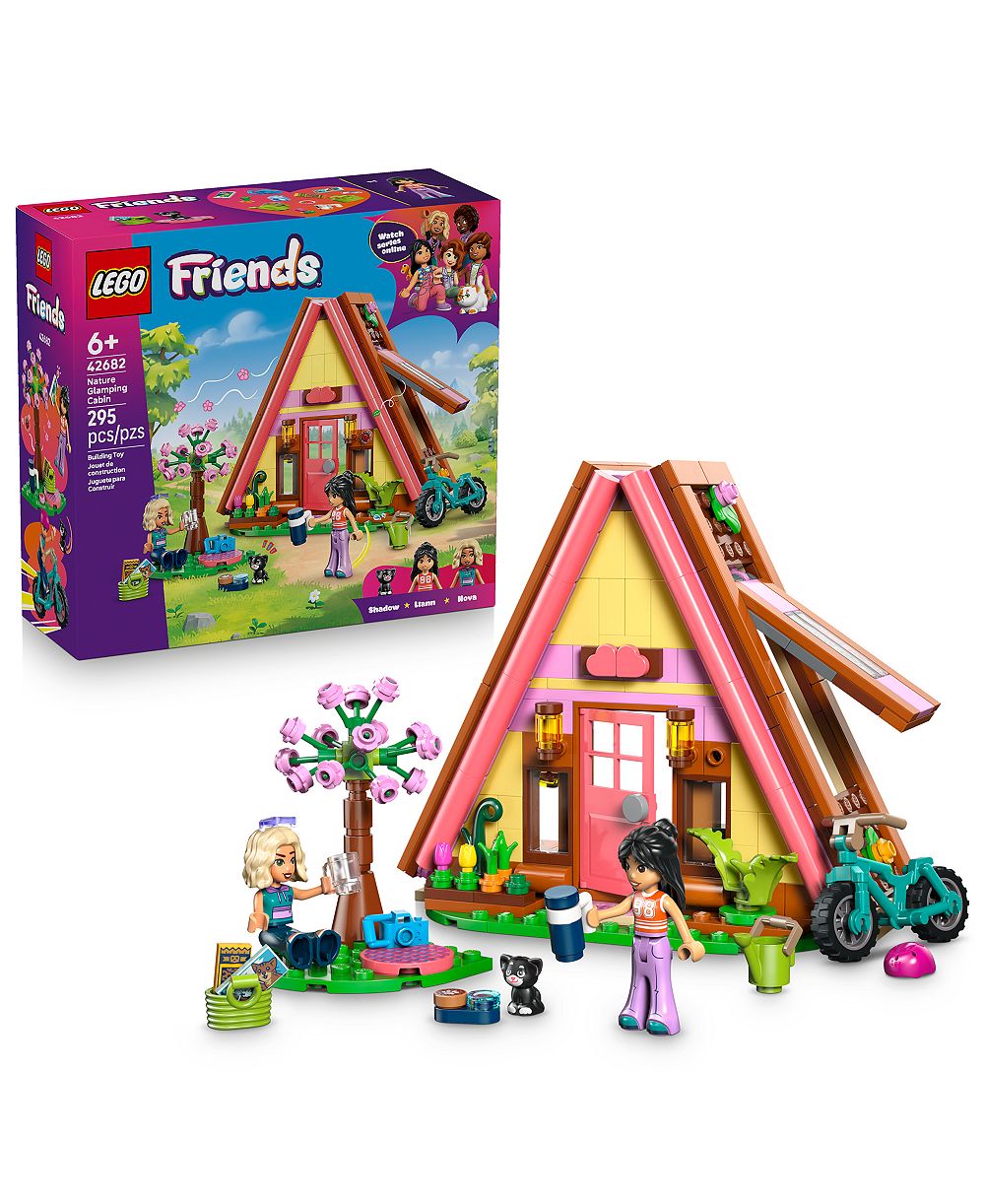 LEGO Friends Приют для кемпинга в природе 42682, 295 деталей