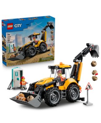 LEGO® City Backhoe Loader 60480 конструктор, 301 деталей, для возраста 7+