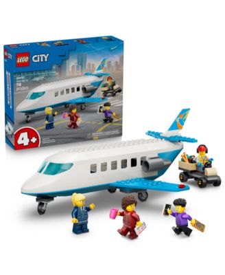 LEGO City Passenger Jet Building Toy 60492, 118 Pieces