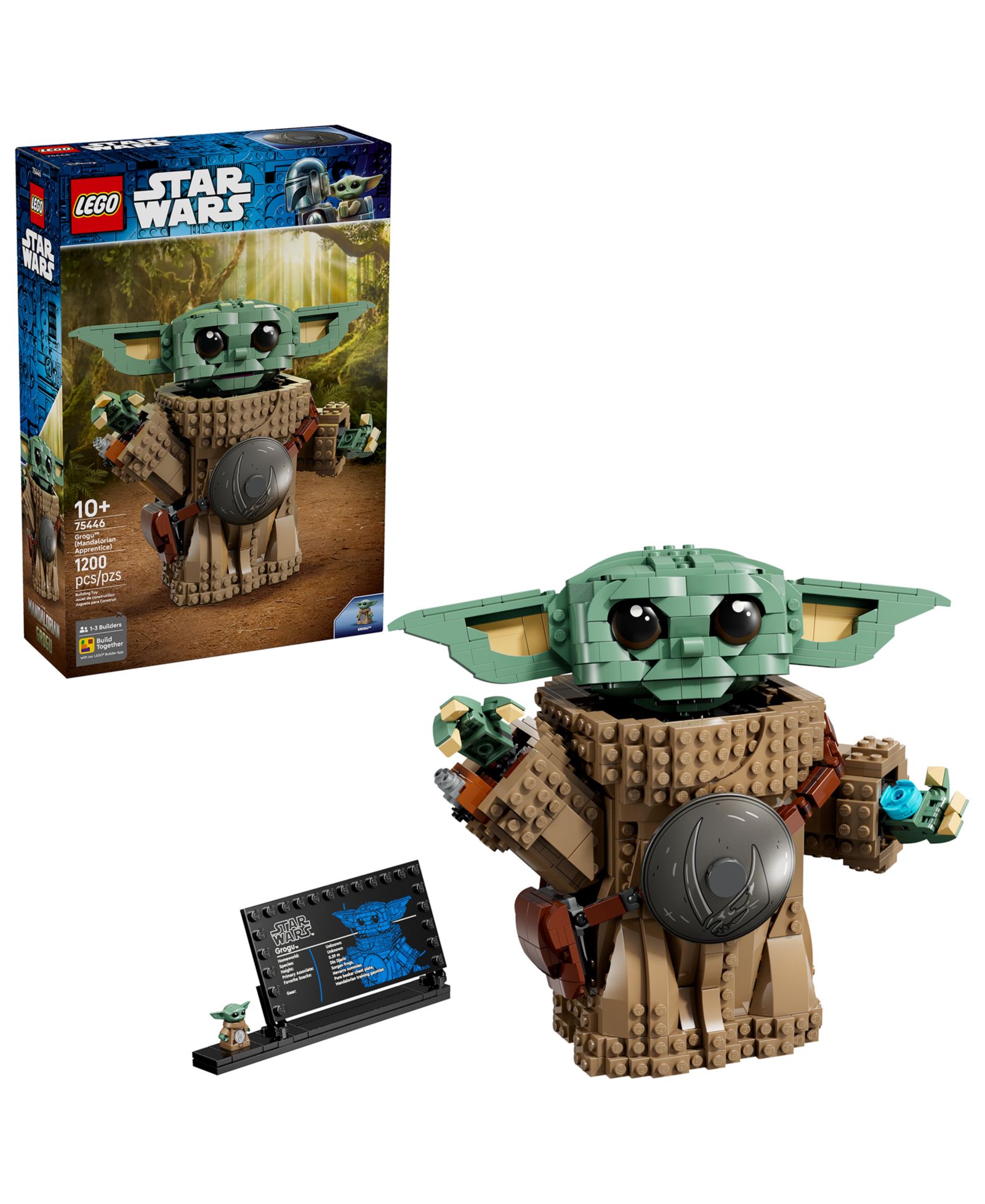 Конструктор LEGO® Star Wars Grogu Mandalorian Apprentice 75446, 1200 деталей