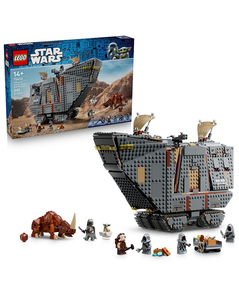 LEGO Star Wars Offworld Sandcrawler and Mudhorn 75453, 1683 детали