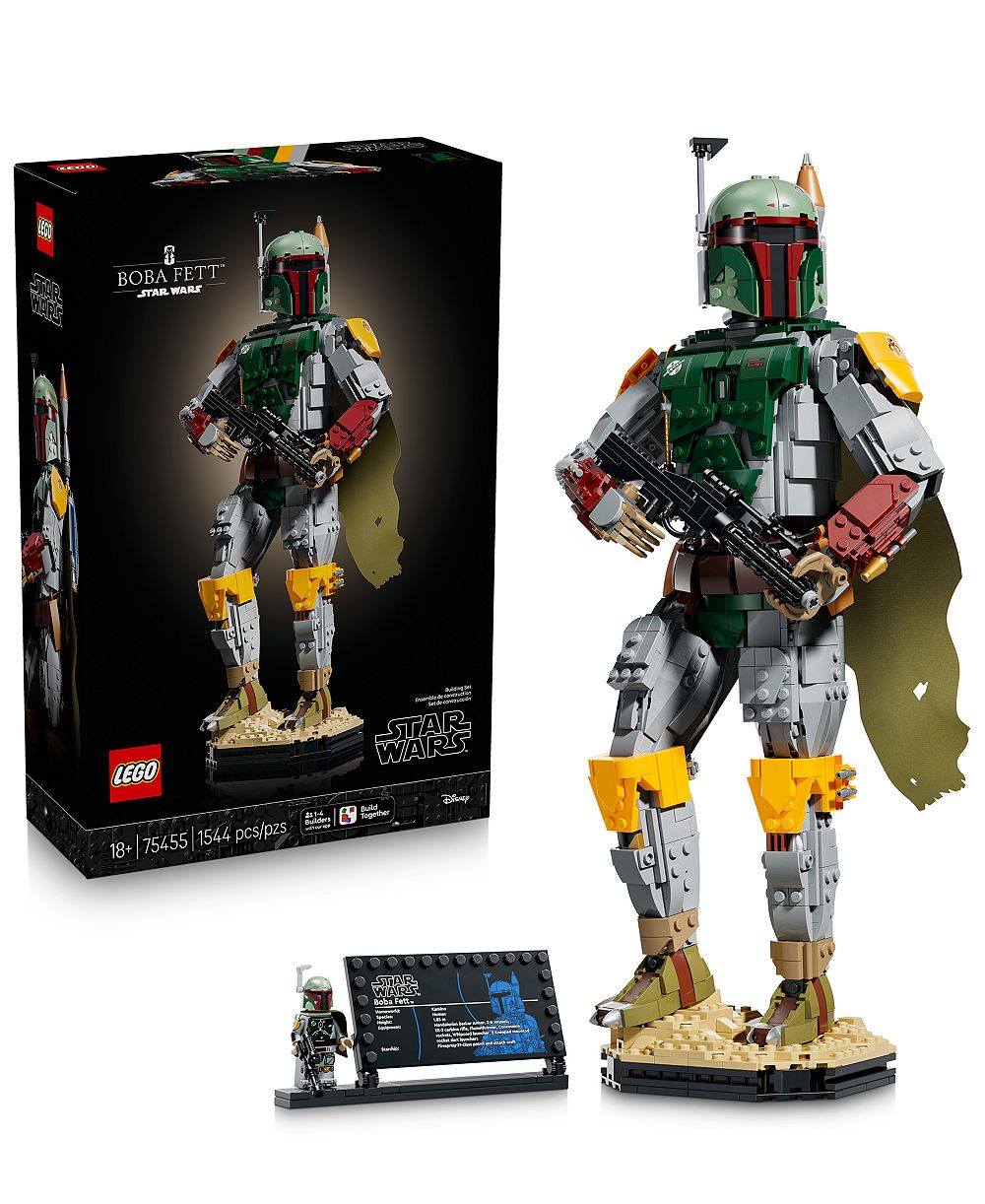 LEGO Star Wars Boba Fett Building Set 75455, 1544 Pieces