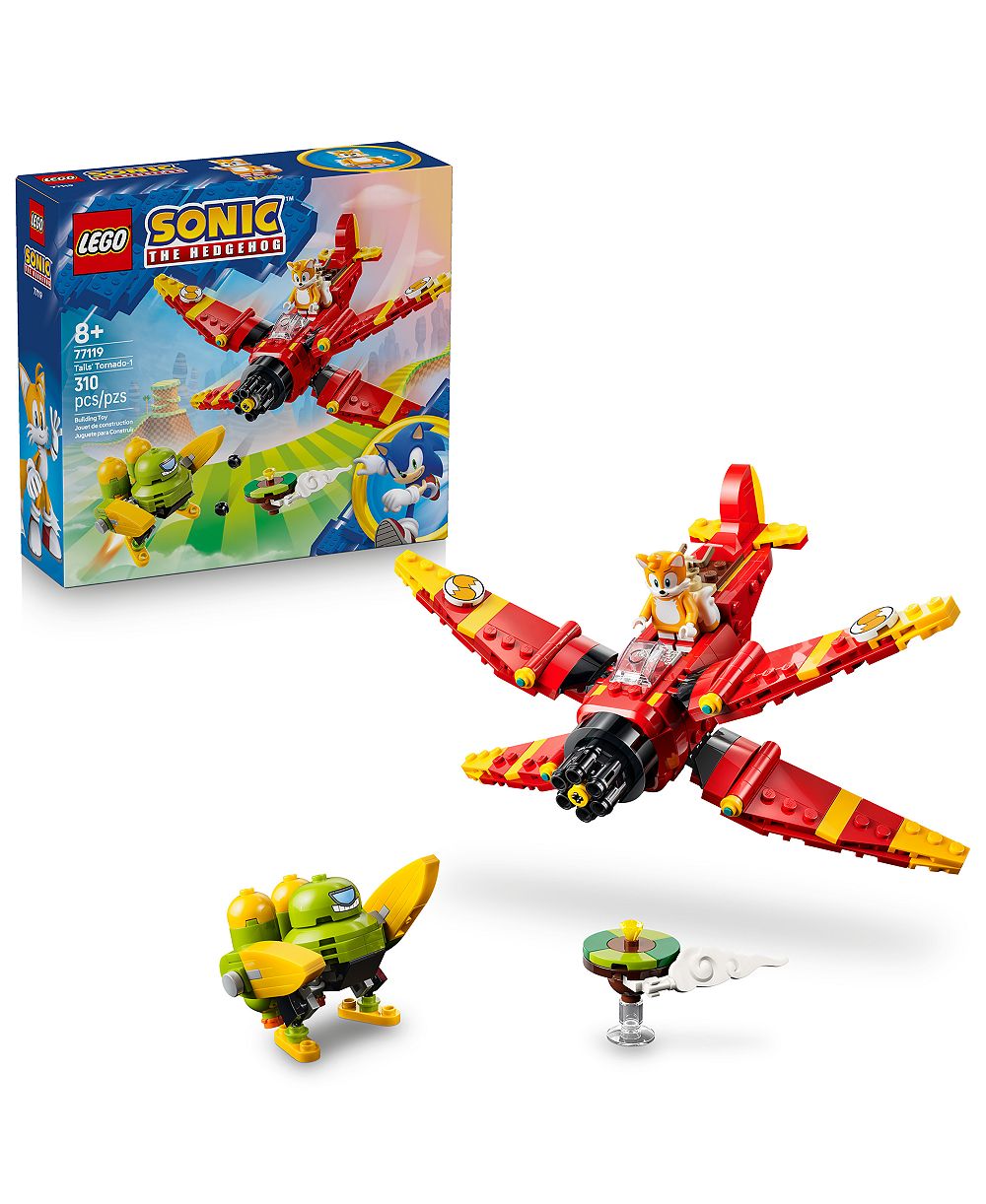 LEGO Sonic the Hedgehog Tails’ Tornado-1 77119, 310 деталей