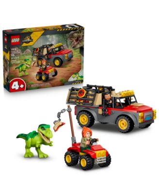 LEGO Jurassic World Young T. rex Transport Truck 77978, 115 Pieces