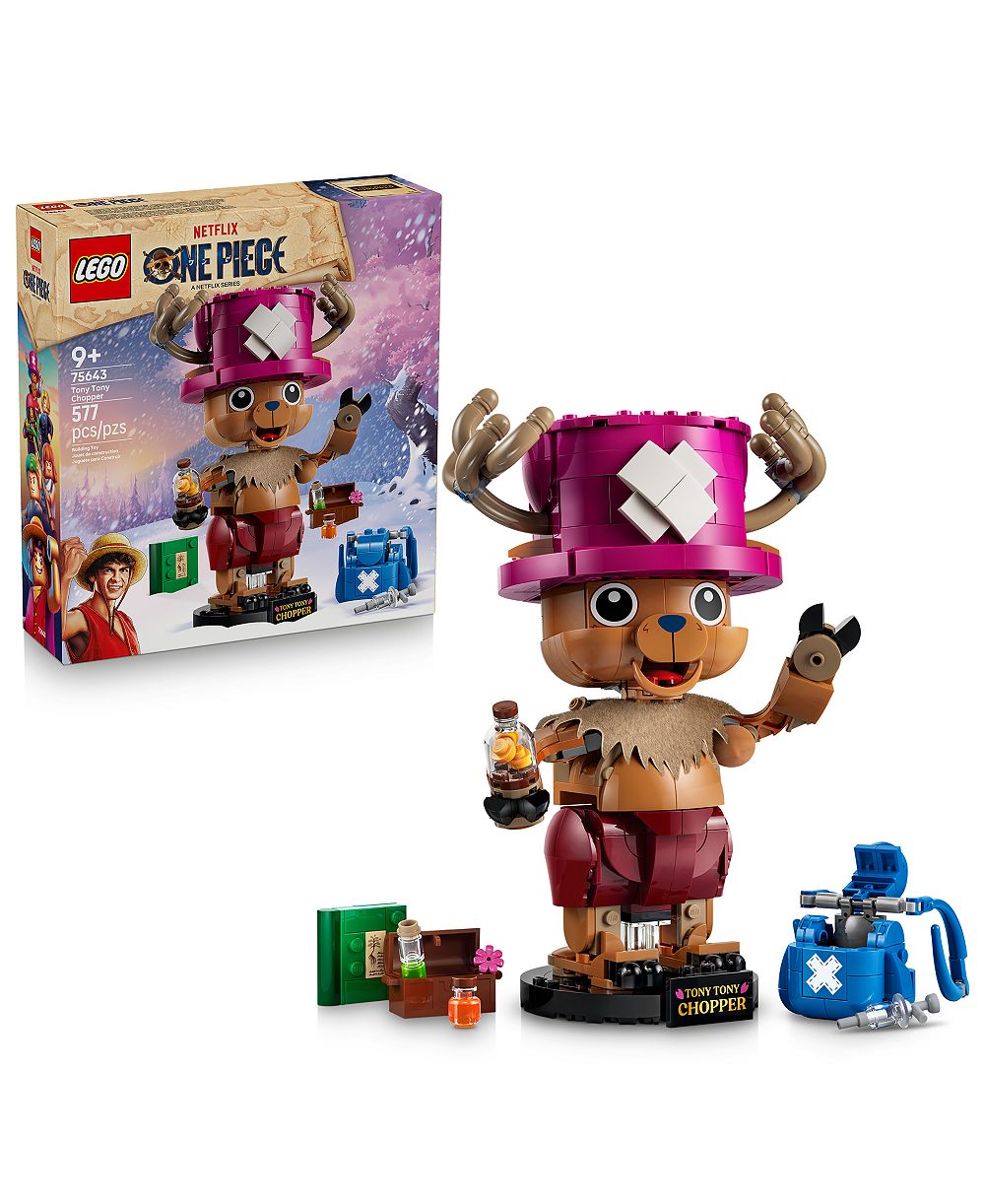 LEGO® ONE PIECE Posable Tony Tony Chopper 75643 конструктор, 577 деталей, для детей от 9 лет