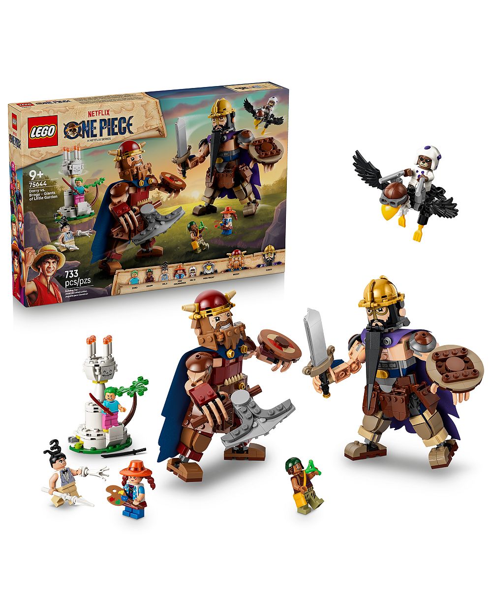 LEGO® ONE PIECE Dorry vs. Brogy – Giants of Little Garden 75644, 733-Piece Building Set, Ages 9+