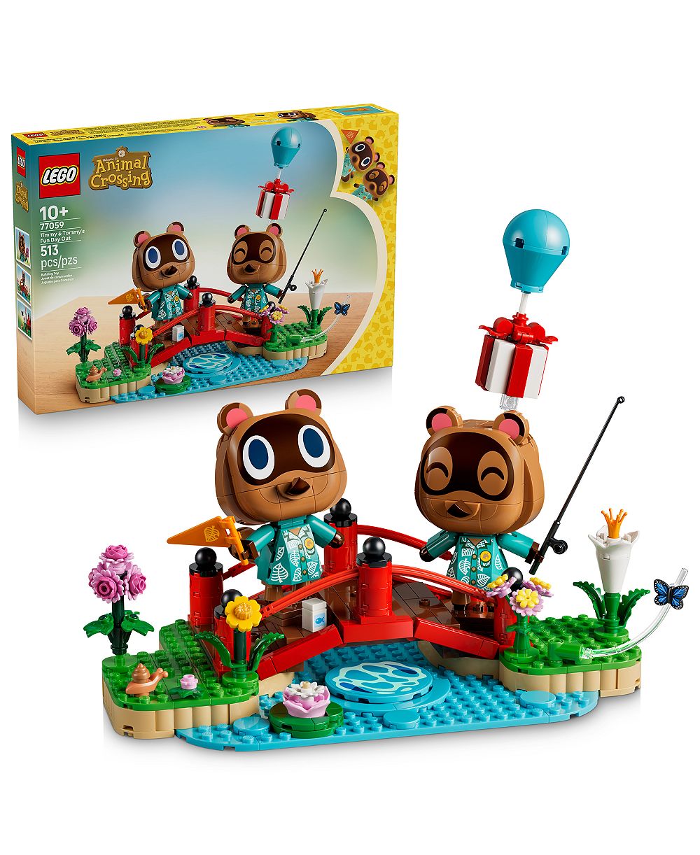 LEGO Animal Crossing Timmy Tommy’s Fun Day Out 77059, 513 Pieces