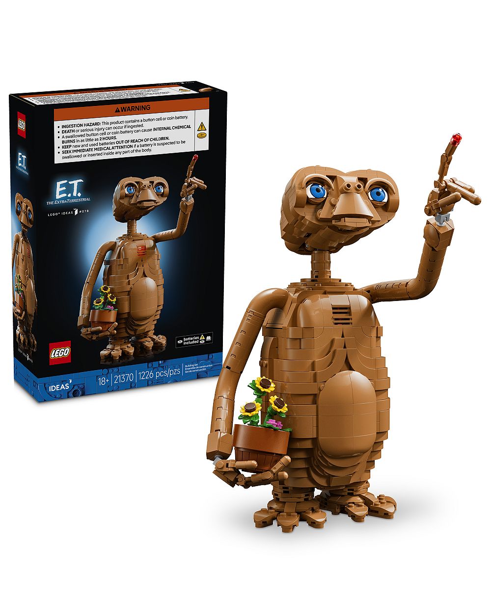 LEGO® E.T. the Extra-Terrestrial 21370 конструктор, 1226 деталей, для детей от 18 лет
