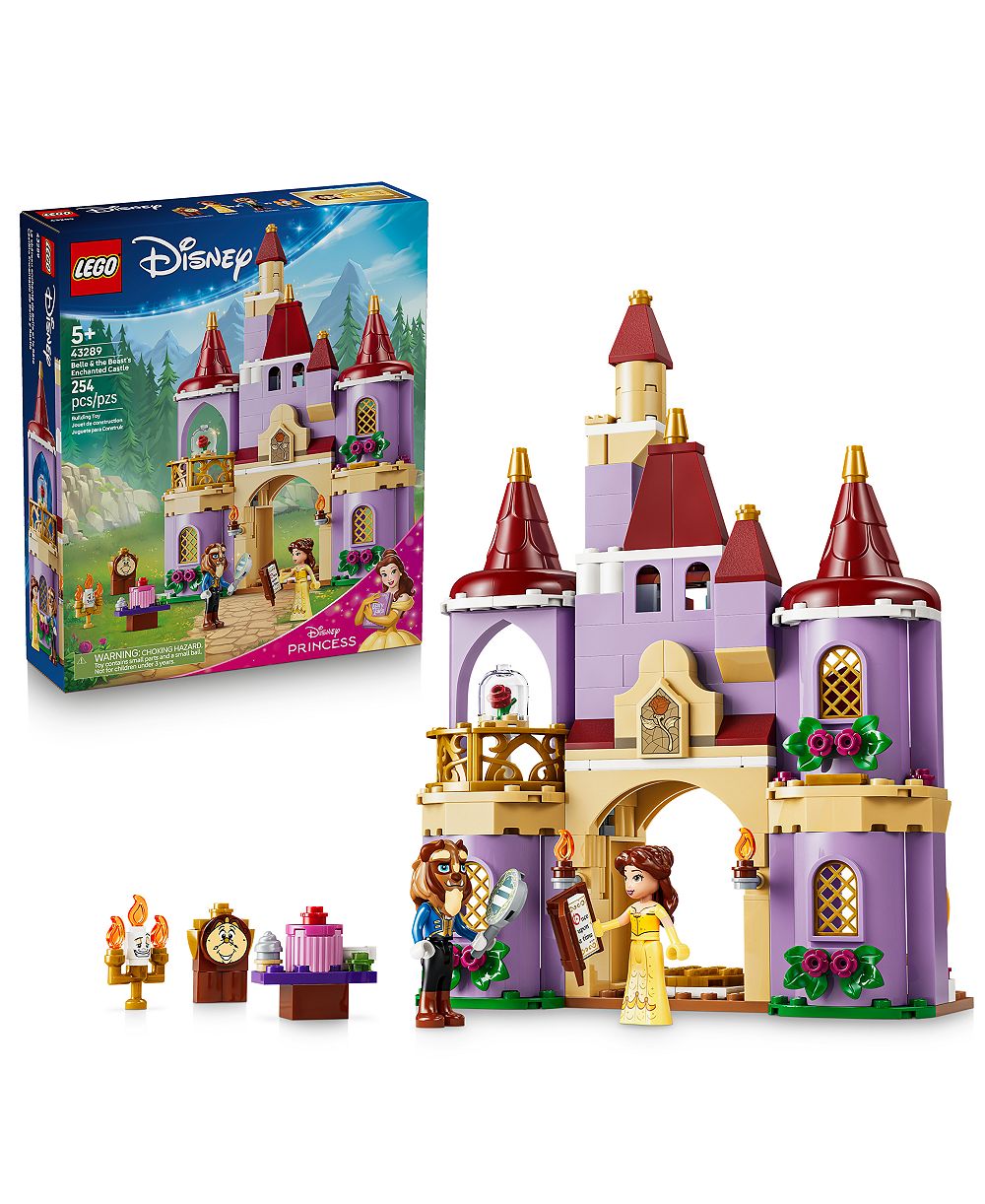 LEGO Disney Princess Belle the Beast’s Enchanted Castle 43289, 254 Pieces