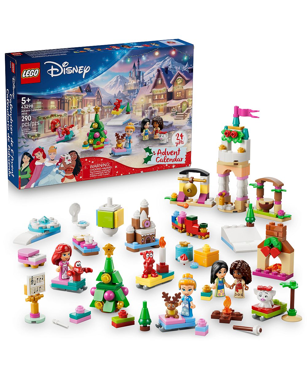 LEGO® Disney Princess календарь приключений 2026 43298 набор для строительства из 290 деталей, возраст 5+