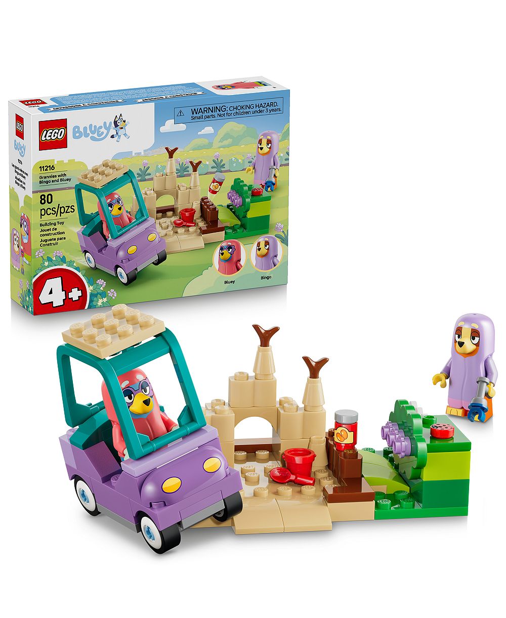 Пазл LEGO Bluey Grannies with Bingo and Bluey 11216, 80 Pieces