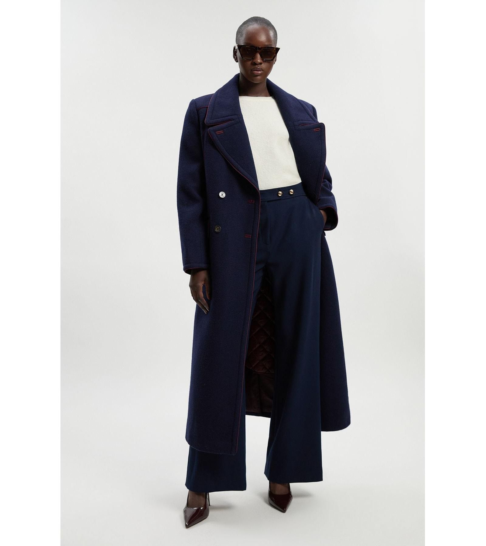 Женское пальто Karen Millen Tailored Padded Lined Midi