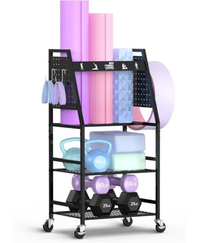 Стеллаж для хранения Mythinglogic Yoga Mat Storage Racks Home Gym Organizer