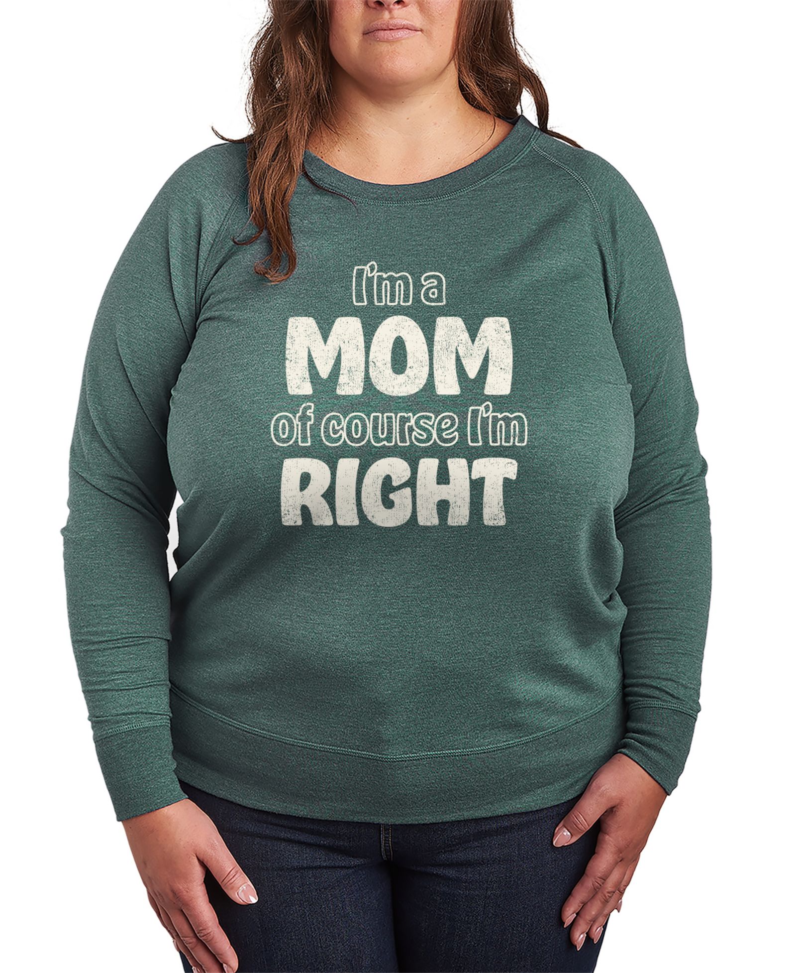 Hybrid Apparel Plus Size Long-Sleeve T-Shirt