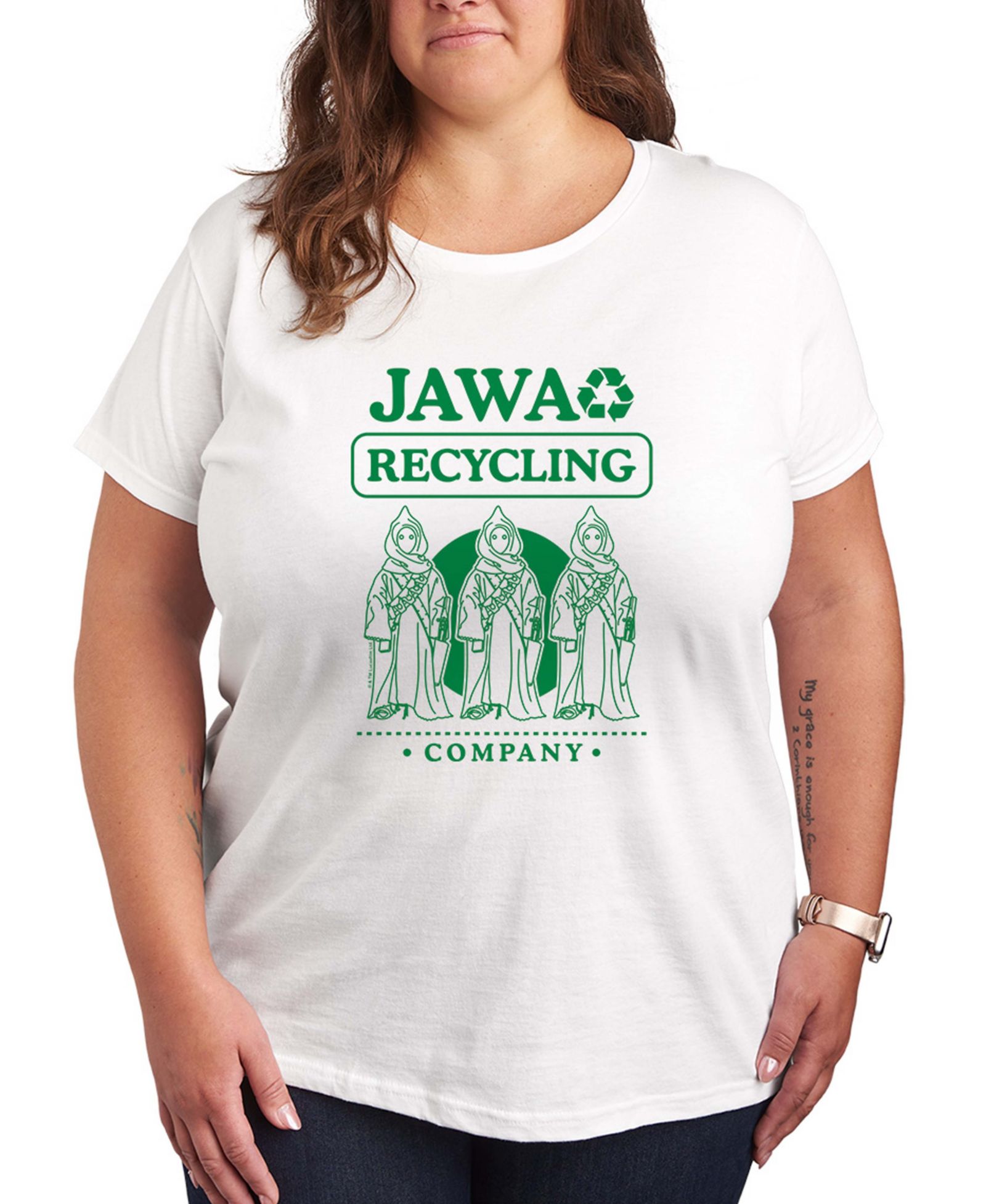 Hybrid Apparel Plus Size Star Wars Jawa Short-Sleeve Graphic T-Shirt