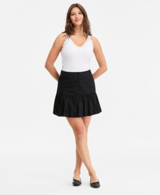 Женская мини-юбка On 34th High Rise Drop Waist Bubble