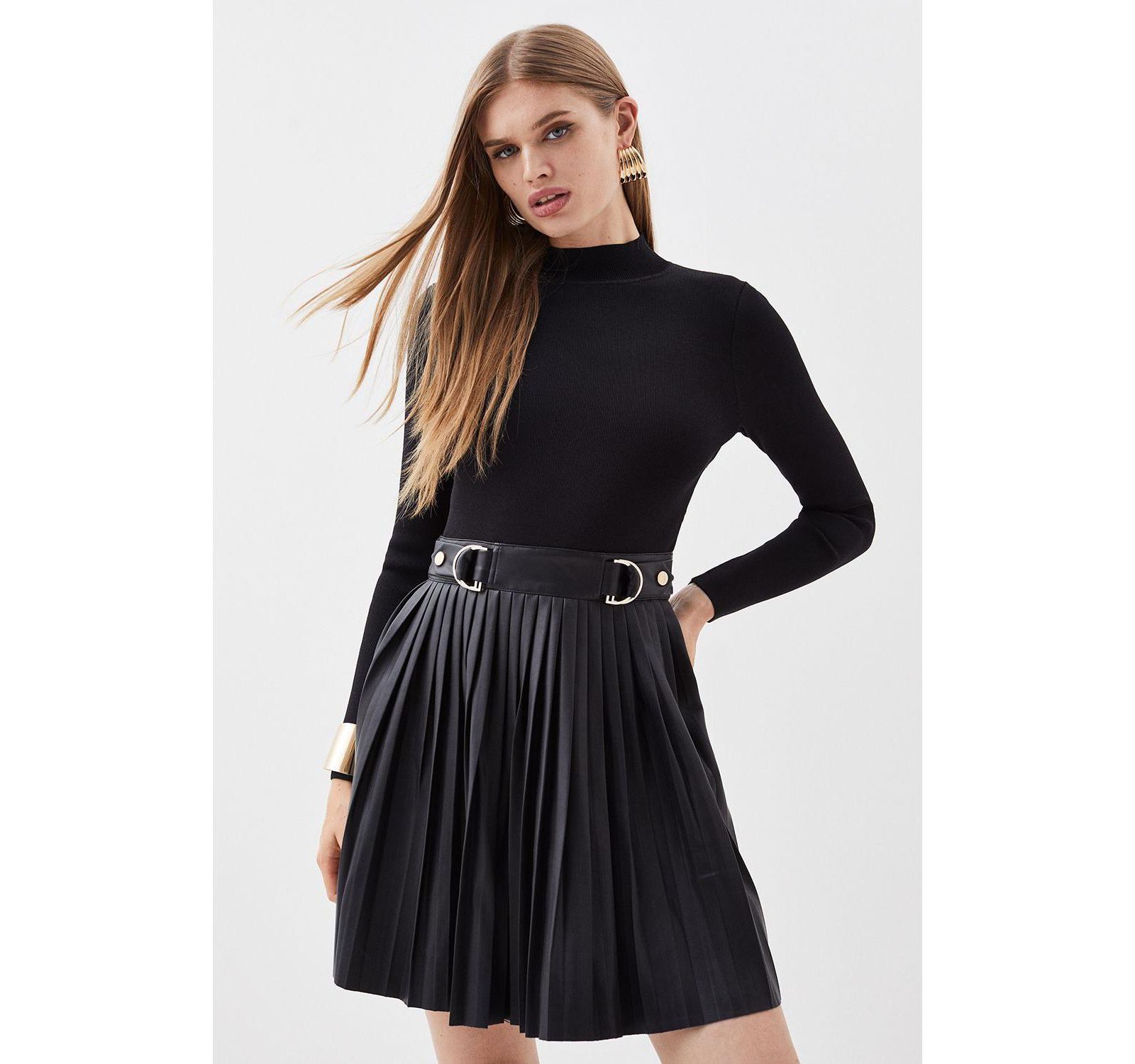 Karen Millen Женское трикотажное платье-трапеция