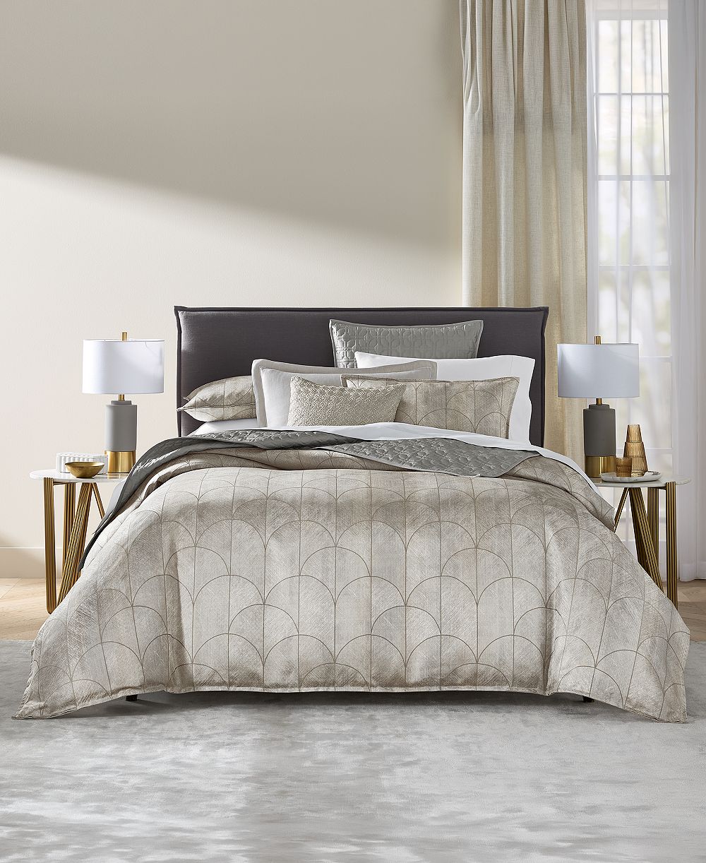 Hotel Collection Inlay 3-Piece Comforter Set, King, Macy's Exclusive
