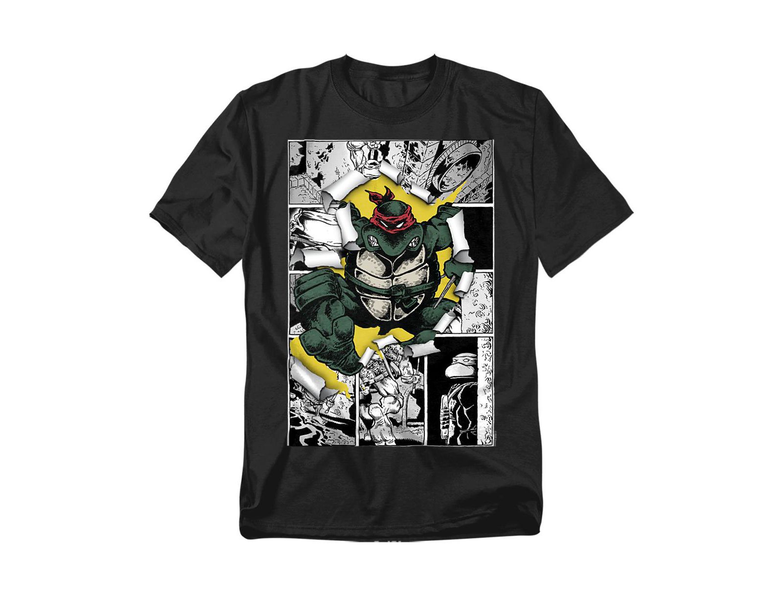 Teenage Mutant Ninja Turtles футболка Leaping Panels Big & Tall
