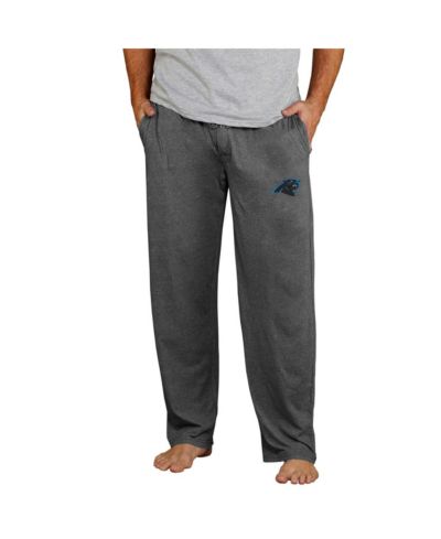 Concepts Sport Мужские легкие трикотажные брюки для сна Carolina Panthers Charcoal Lightweight Quest Knit