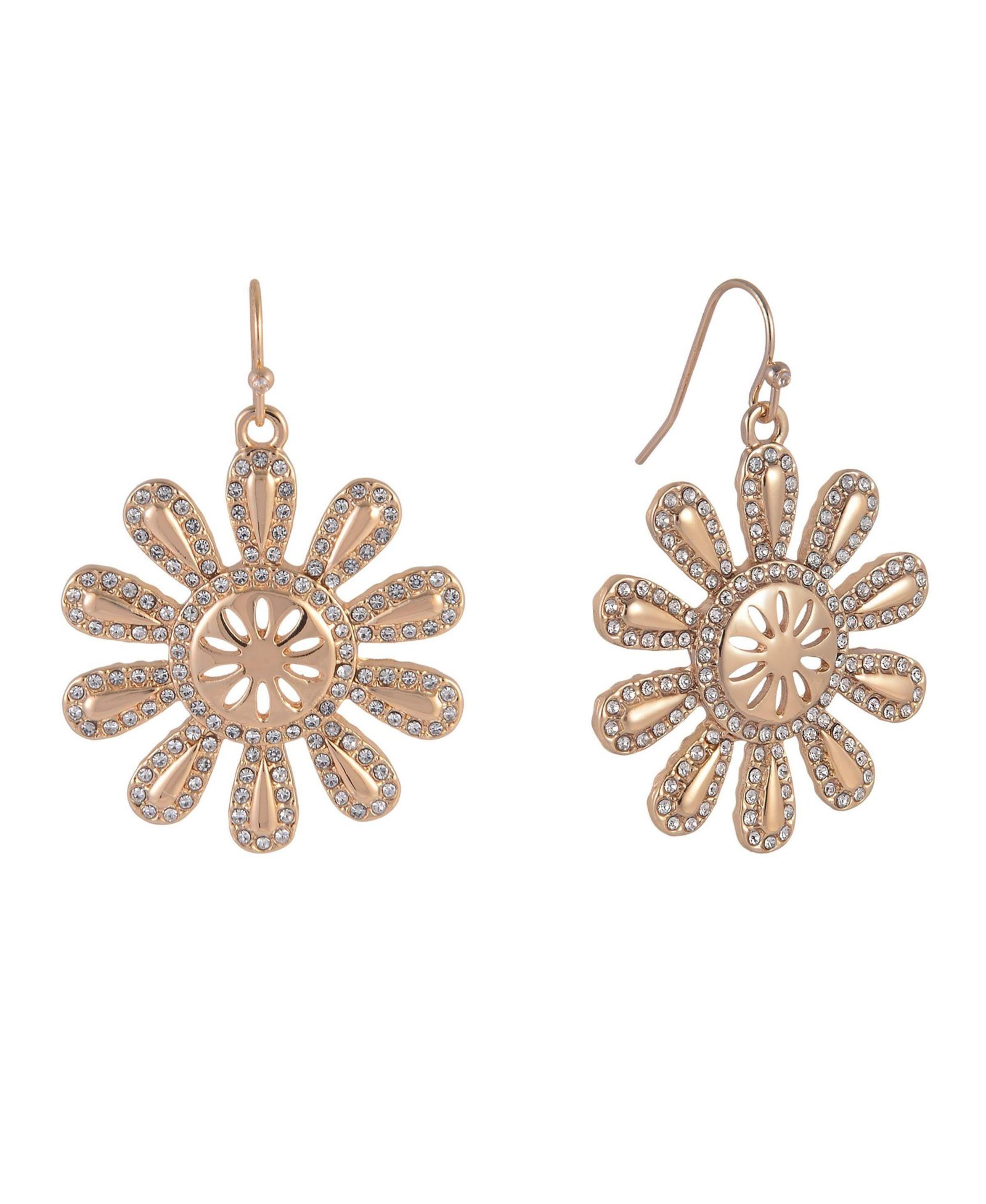 Серьги RACHEL Rachel Roy Sunburt Drop с отделкой из камней Pave