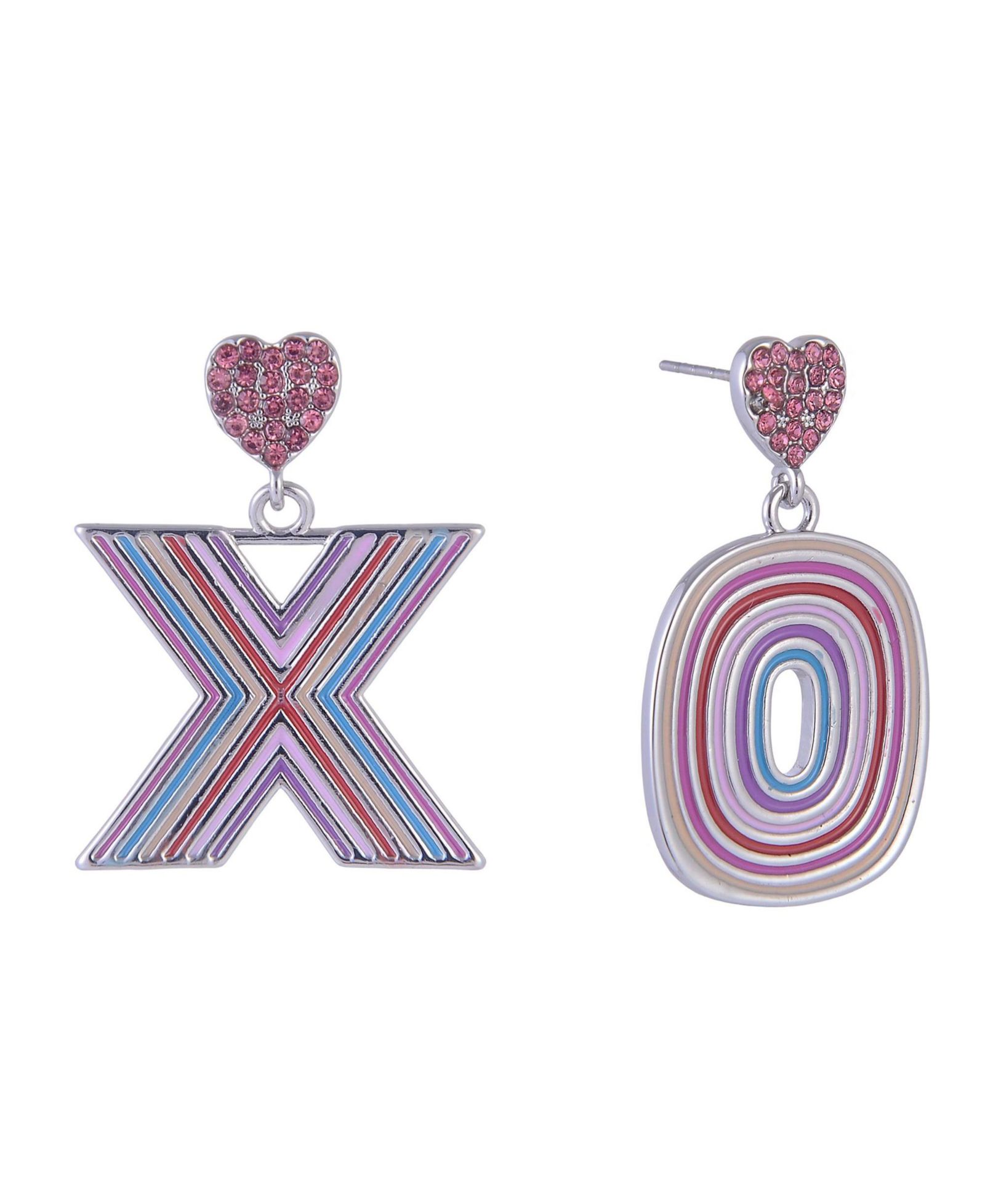 Hallmark серьги XO Drop
