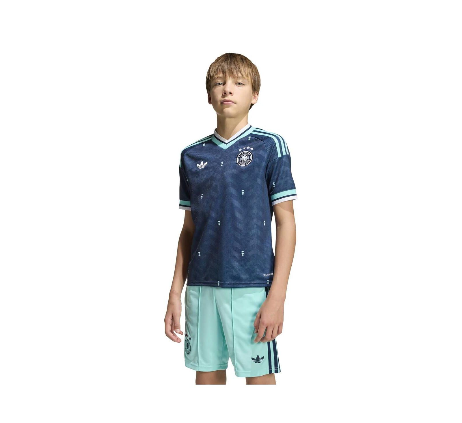 Детская реплика джерси сборной Германии 2026 Away Adidas для мальчиков и девочек
