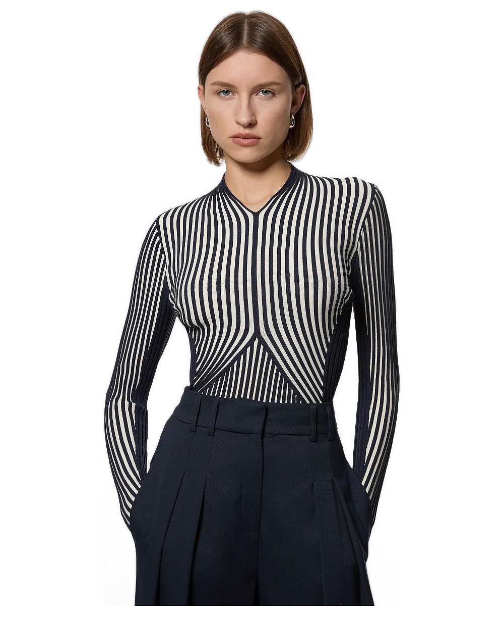 Женский вязаный топ с эффектом скульптурирования Karen Millen