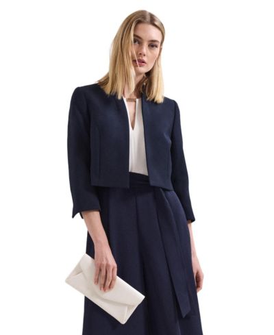 Женская укороченная куртка Phase Eight Women's Catherine Cropped 3/4 Sleeve Jacket
