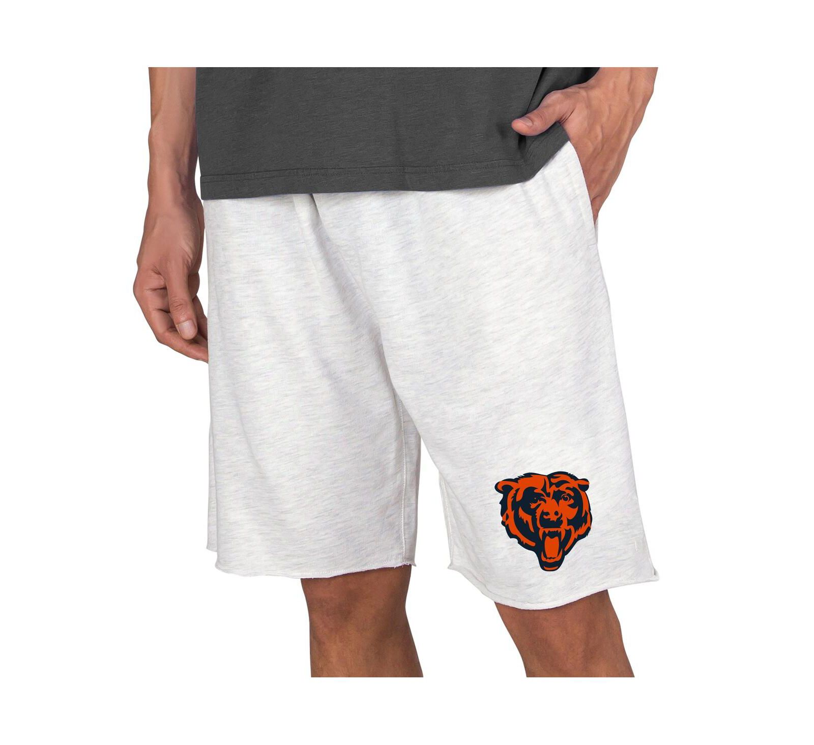 Concepts Sport Men's Oatmeal Chicago Bears Mainstream Terry Shorts