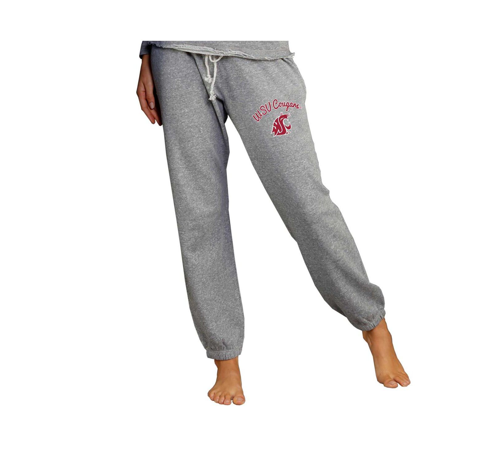 Concepts Sport Women's Gray Washington State Cougars Mainstream Knit Jogger Pants