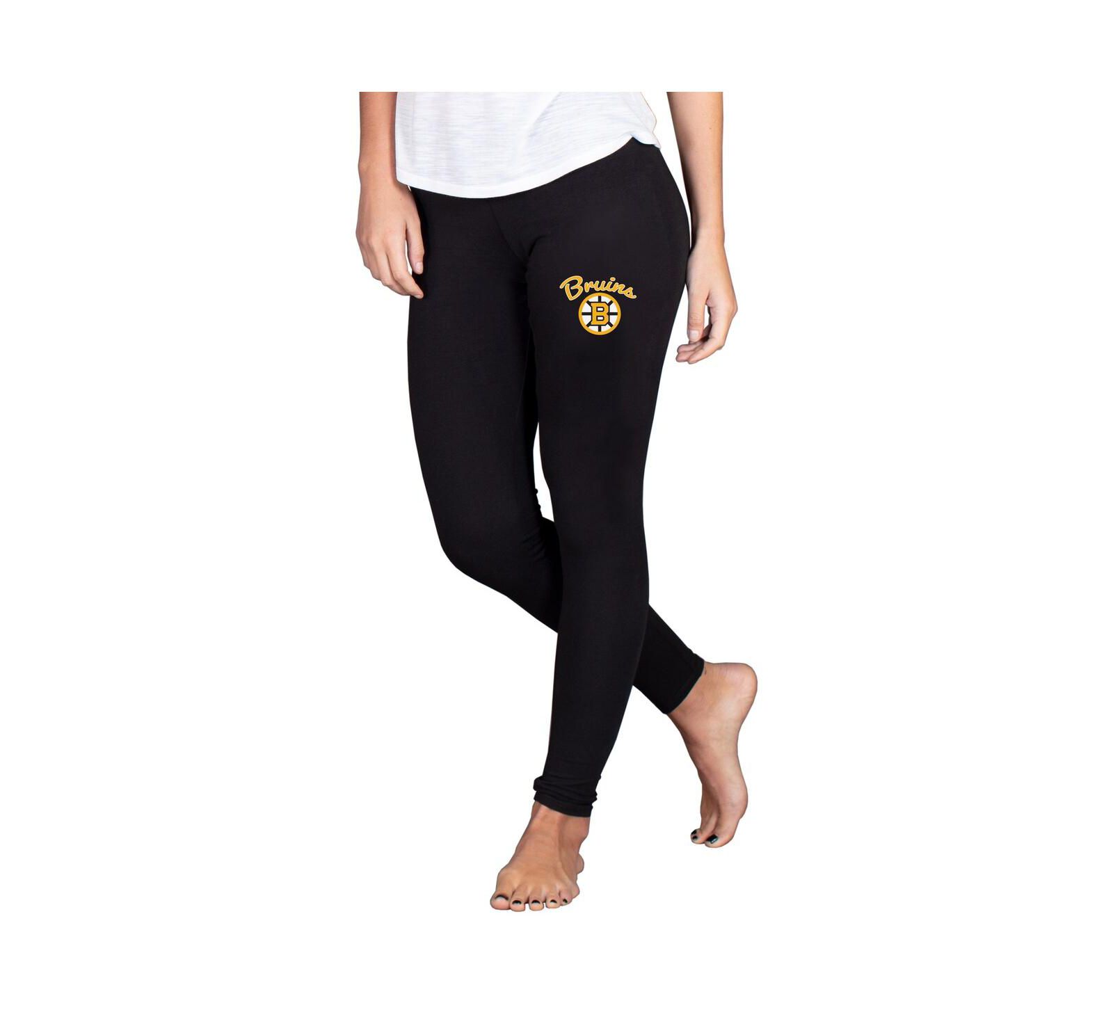 Concepts Sport Женские леггинсы Boston Bruins, черные