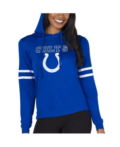 Женское легкое худи Concepts Sport Royal Indianapolis Colts Marathon Lightweight Lounge Pullover