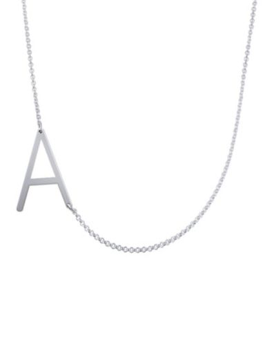 Подвеска Oak & Luna с инициалом из стерлингового серебра