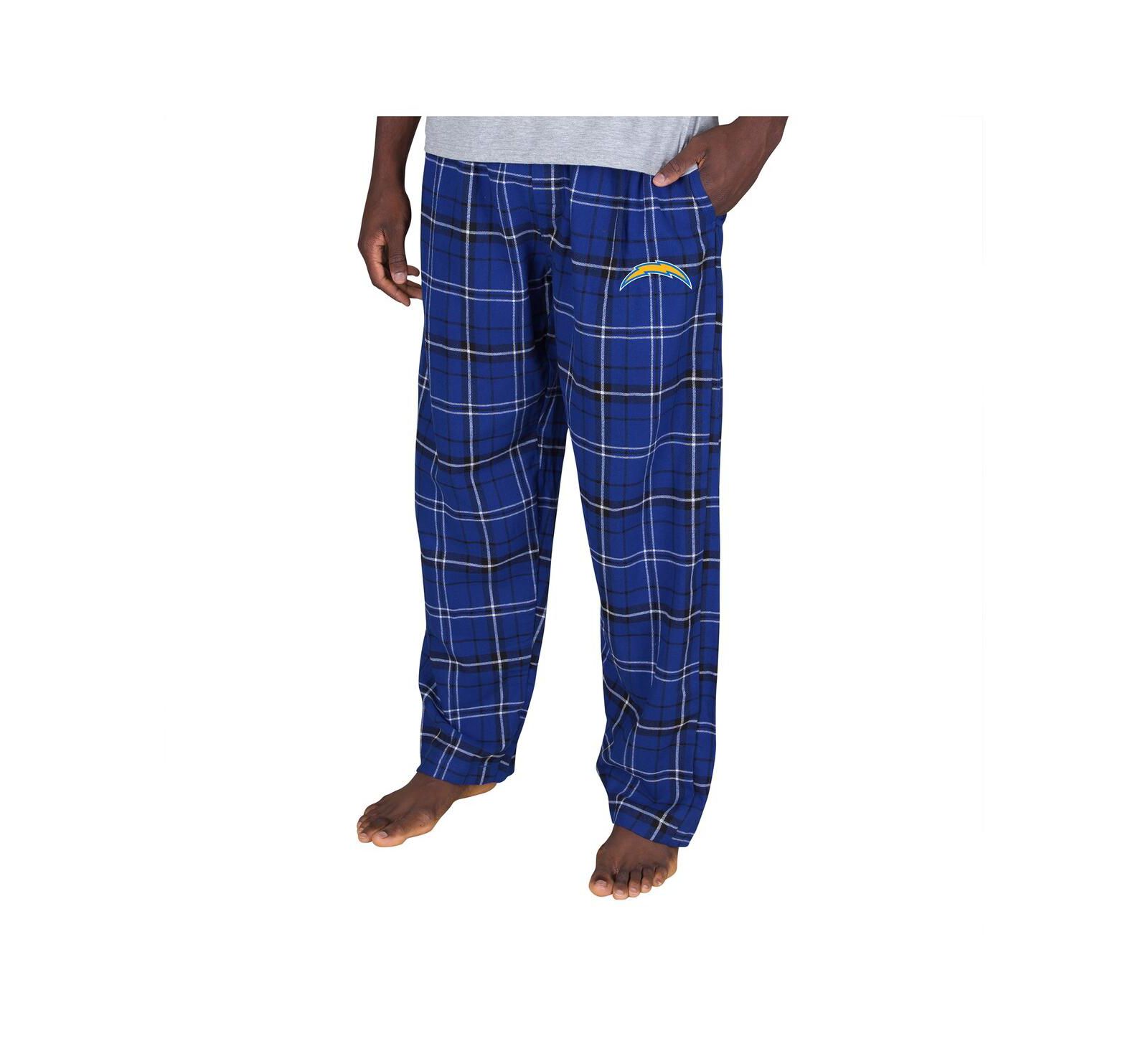 Concepts Sport Men's Royal Los Angeles Chargers Ultimate Plaid Flannel Pants