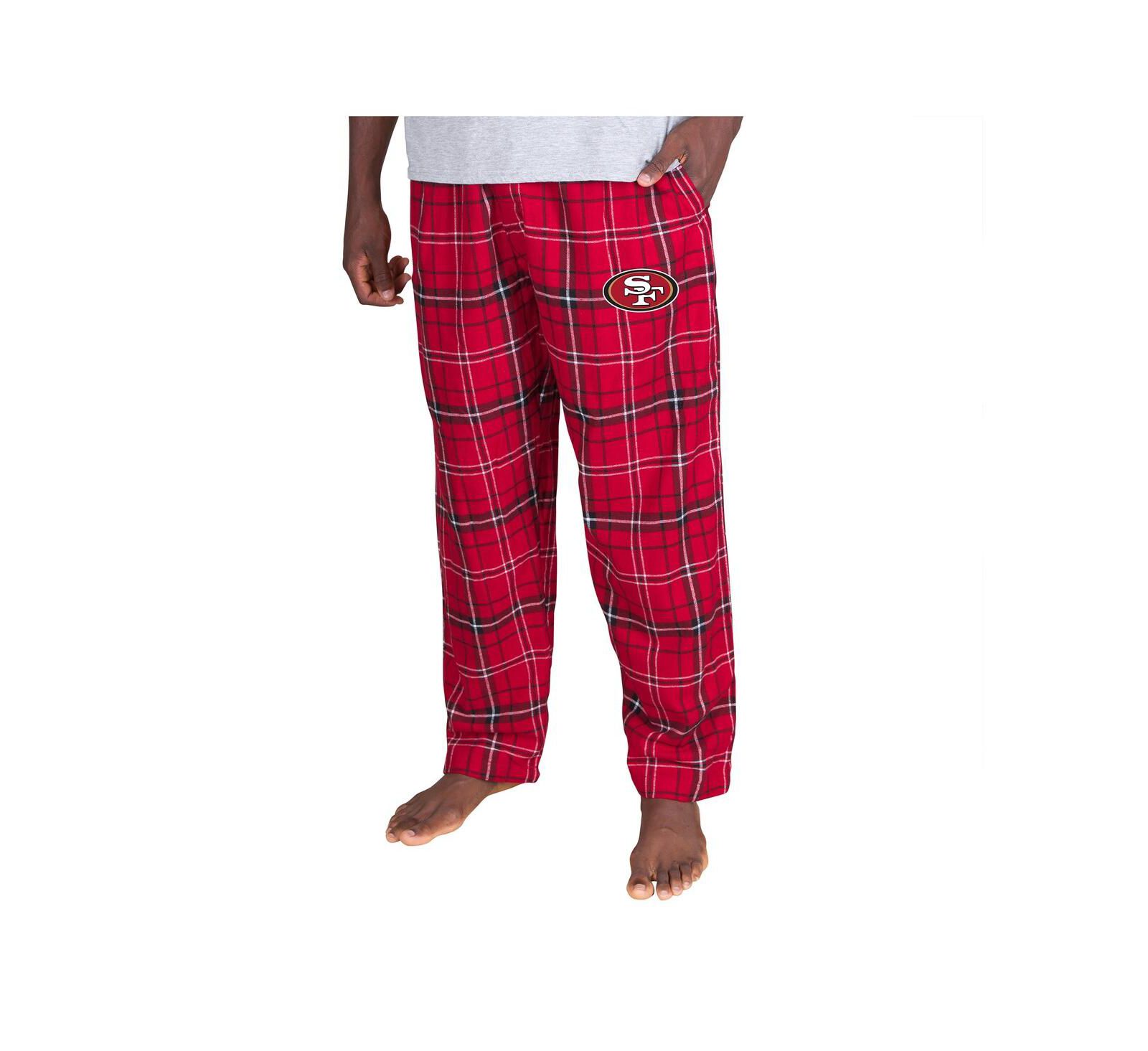 Мужские фланелевые брюки Concepts Sport San Francisco 49ers Ultimate Plaid