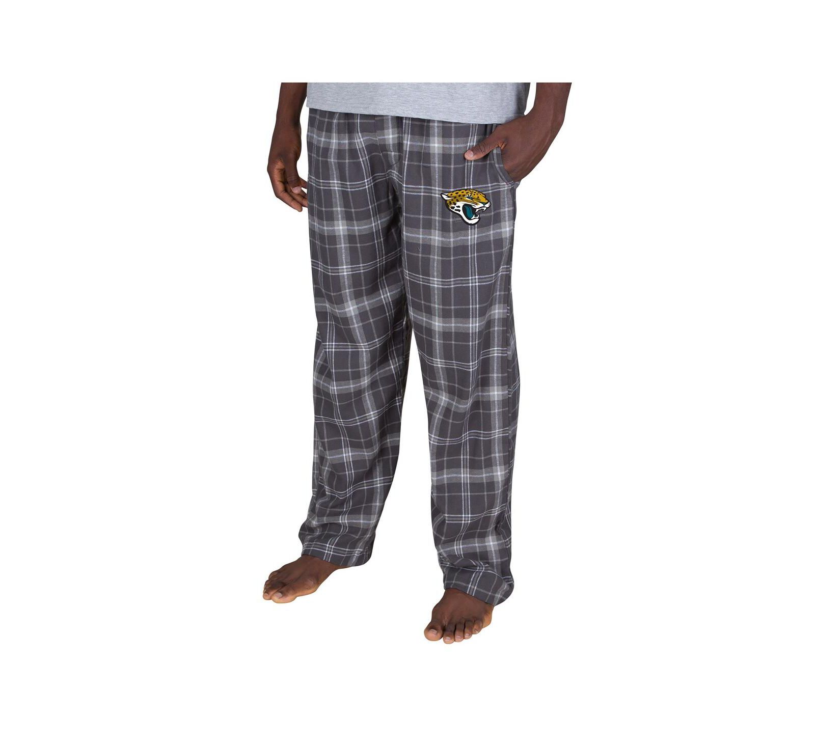 Concepts Sport Men's Charcoal Jacksonville Jaguars Ultimate Plaid Flannel Pants
