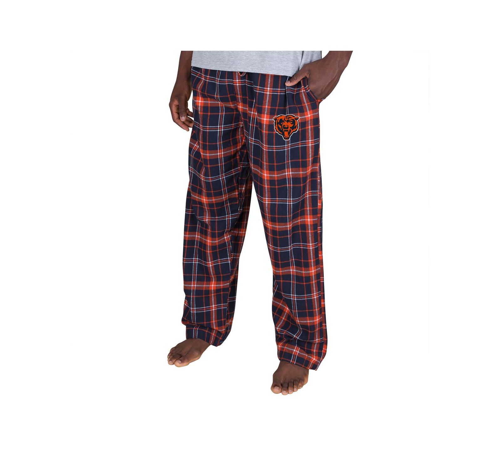 Concepts Sport Мужские фланелевые брюки Chicago Bears Navy