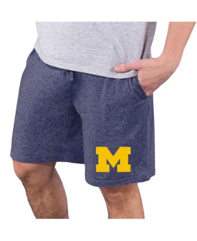 Мужские трикотажные шорты Concepts Sport Michigan Wolverines Quest Knit, темно-синие