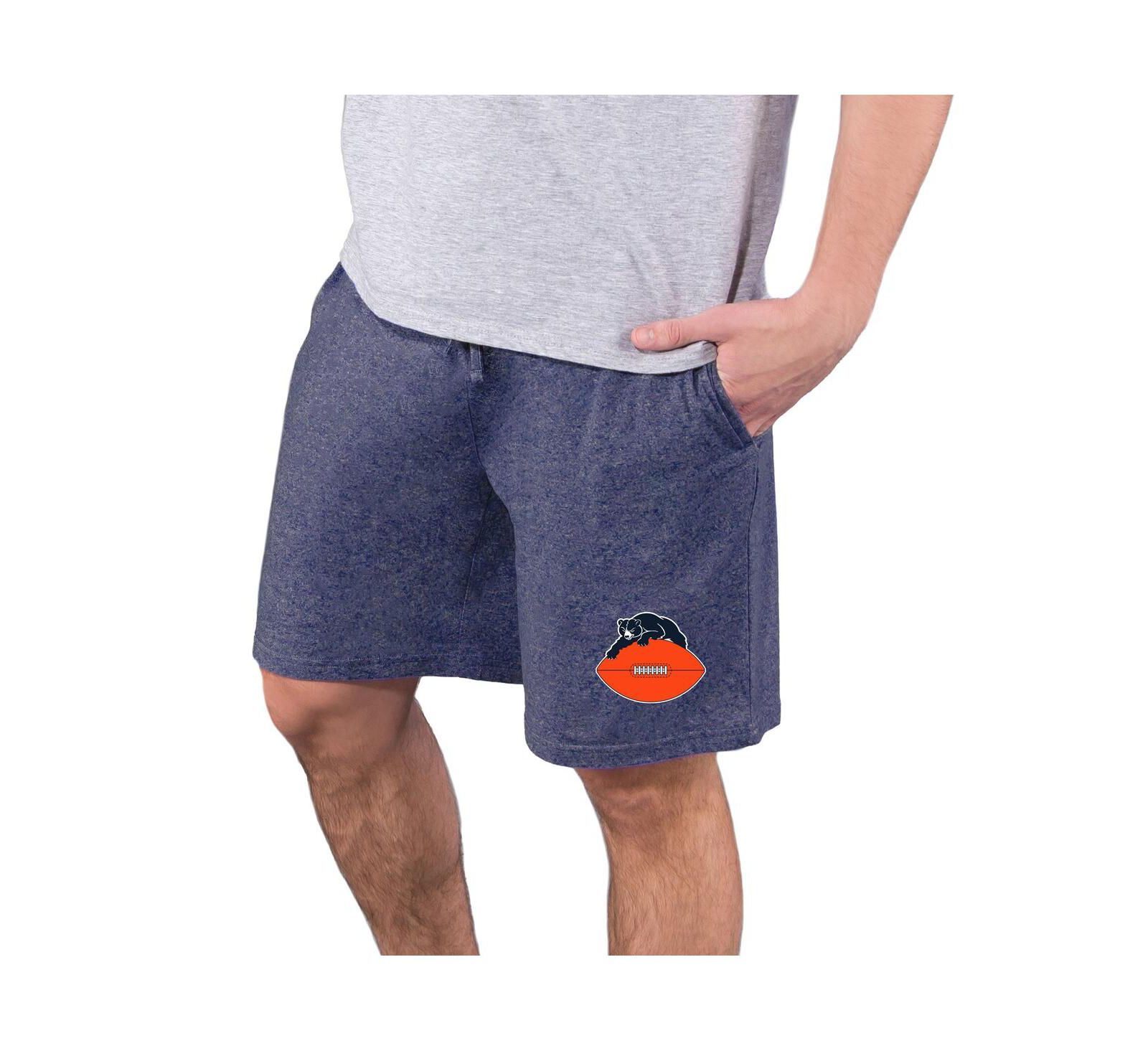 Concepts Sport Men's Navy Chicago Bears Quest Knit Jam Shorts