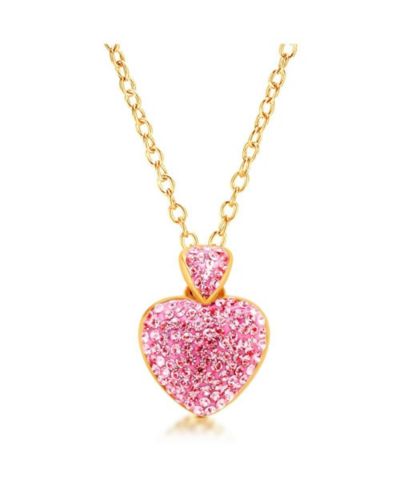 Детская подвеска Chanteur 18K Plated Hypoallergenic Heart