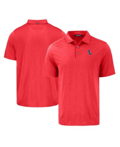 Мужская рубашка-поло Cutter & Buck Red Ole Miss Rebels Coastline Epic Comfort Eco
