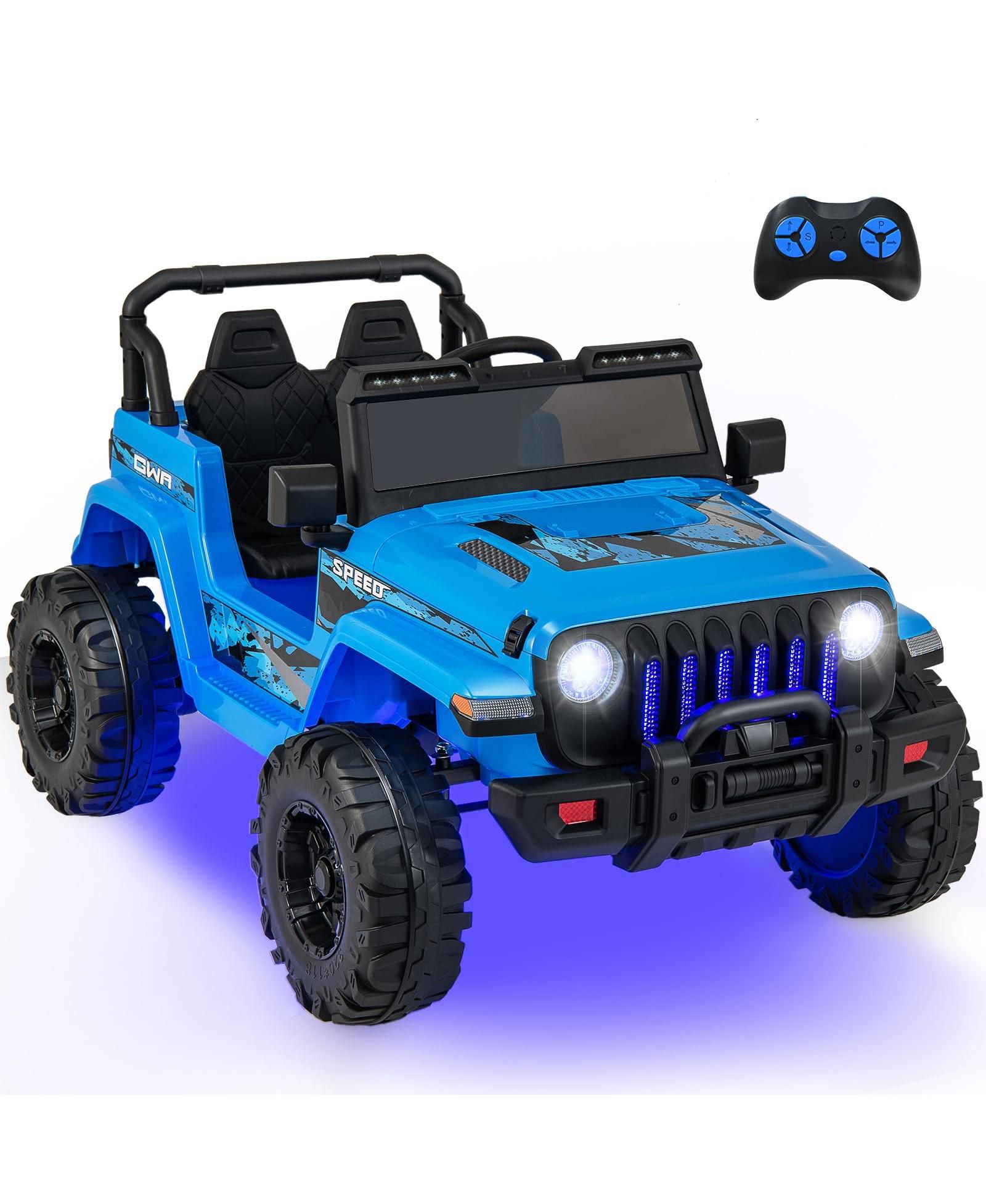 Mecale Детский электромобиль Jeep 12V с дистанционным управлением 2.4 G