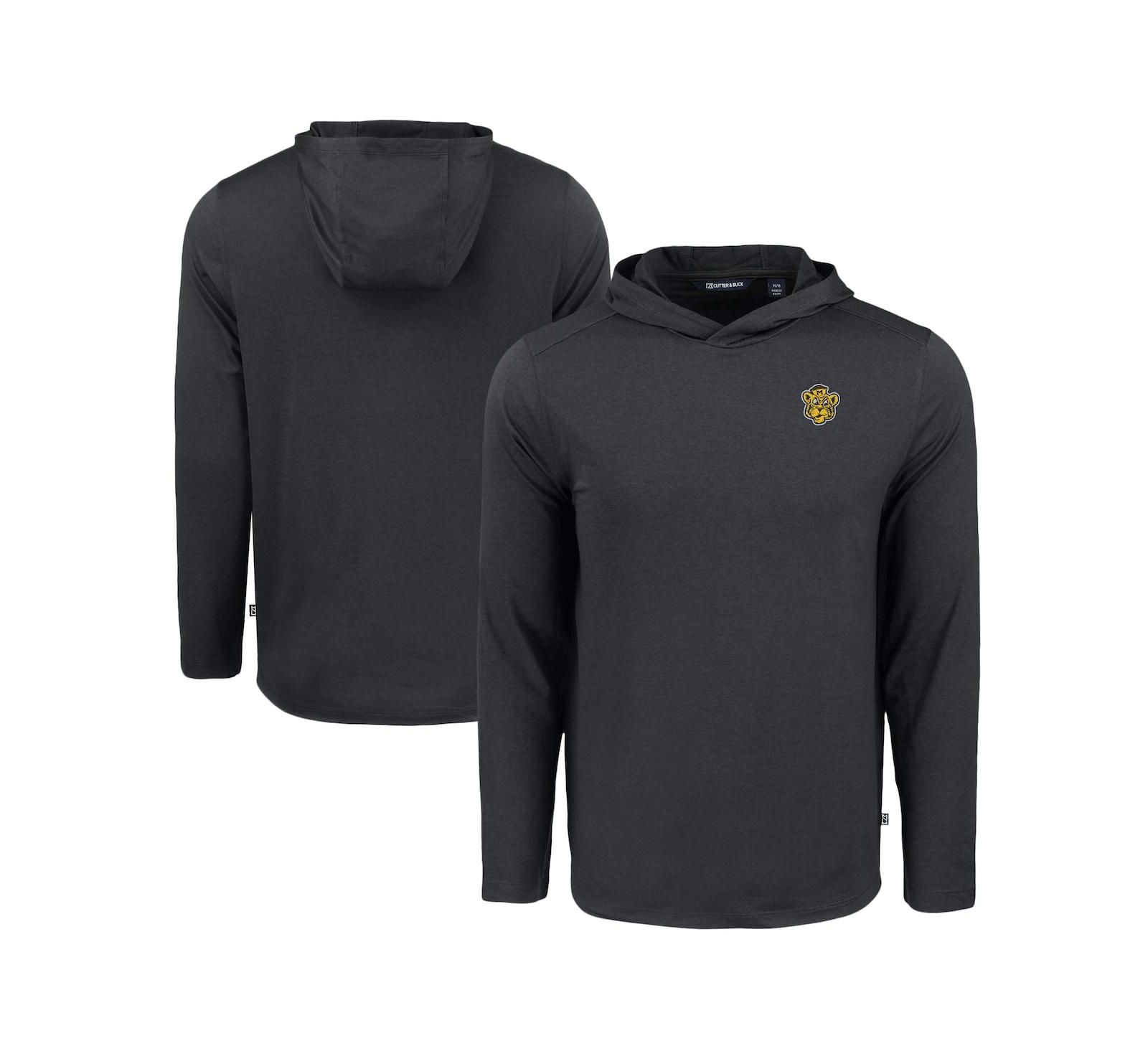 Мужское худи Cutter & Buck Black Missouri Tigers Coastline Epic Comfort Eco Long Sleeve