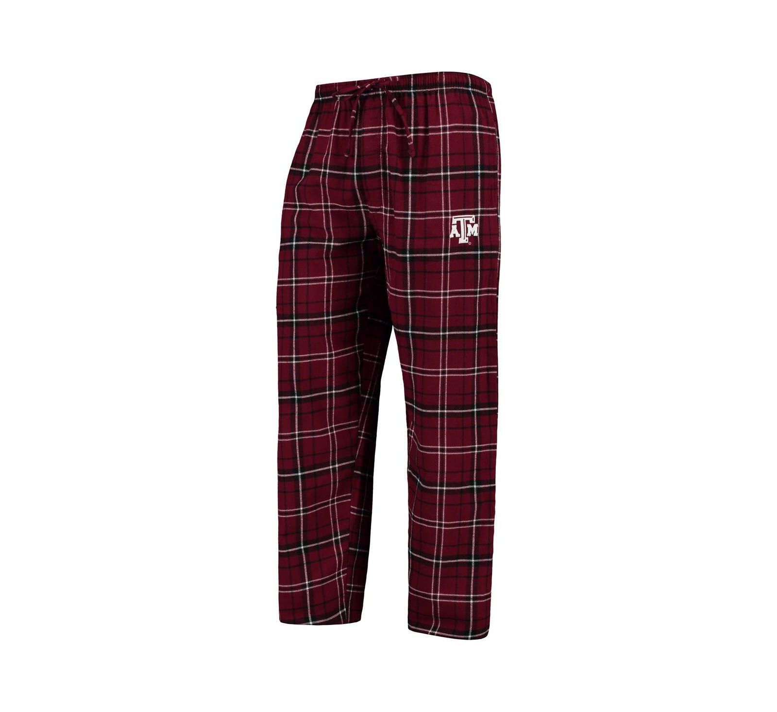 Concepts Sport Men's Maroon/Black Texas A&M Aggies Ultimate Flannel Pants