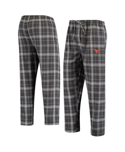 Concepts Sport Men's Charcoal/Gray Texas Longhorns Ultimate Flannel Pants