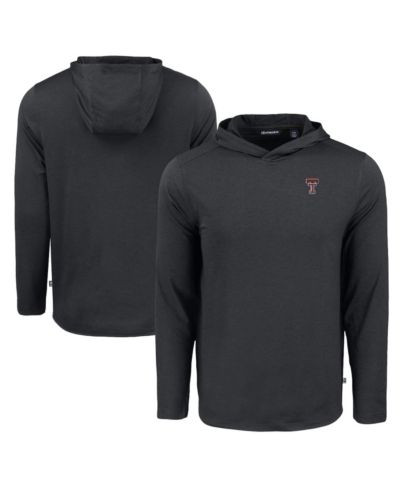 Мужское худи Cutter & Buck Texas Tech Red Raiders черное с длинным рукавом
