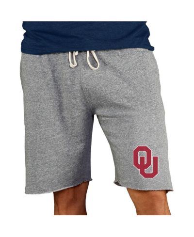 Concepts Sport Men's Gray Oklahoma Sooners Mainstream Terry Shorts