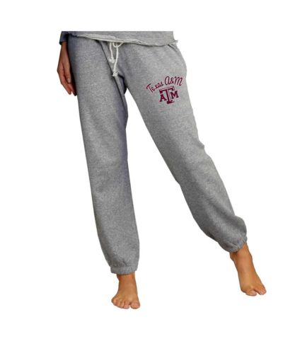 Concepts Sport Women's Gray Texas A&M Aggies Mainstream Knit Jogger Pants